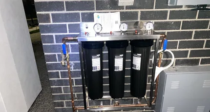 Whole-of-house water filtration system installed in Camp Hill