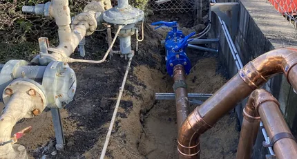 Copper pipework and valve replacement in Carindale