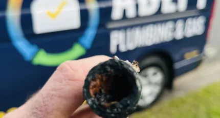 Blocked pipe section removed by Adept Plumbing & Gas in Greenslopes