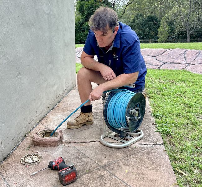 blocked drains local plumber Logan
